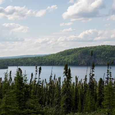 Vue du Lac Waconichi